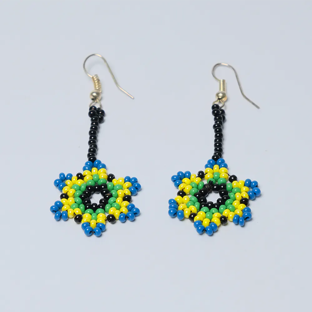 Aretes Estrella Caribe  J2-01