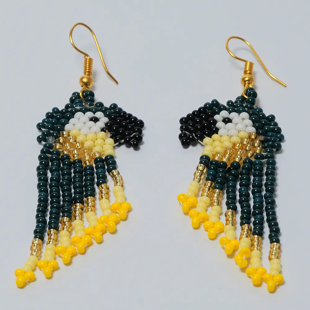 Aretes de Encanto  Guacamaya Tropical J3-08
