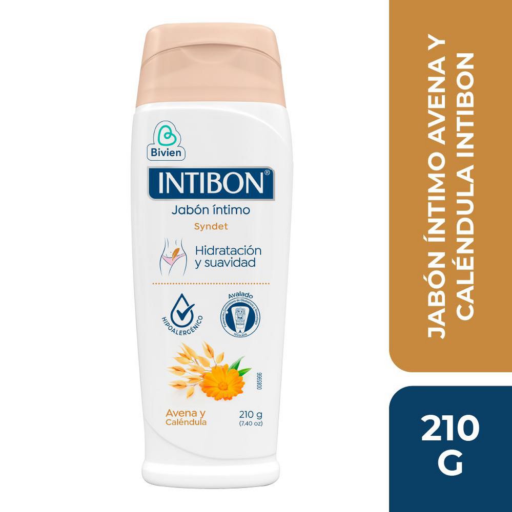 INTIBON intimate soap with oats and calendula x 210gr