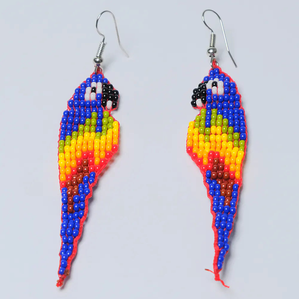Aretes Guacamaya Real J1-03