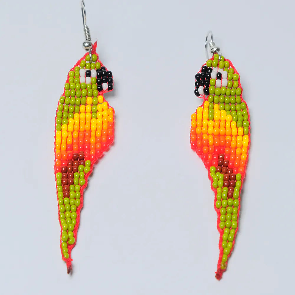 Aretes Guacamaya Selva J1-08