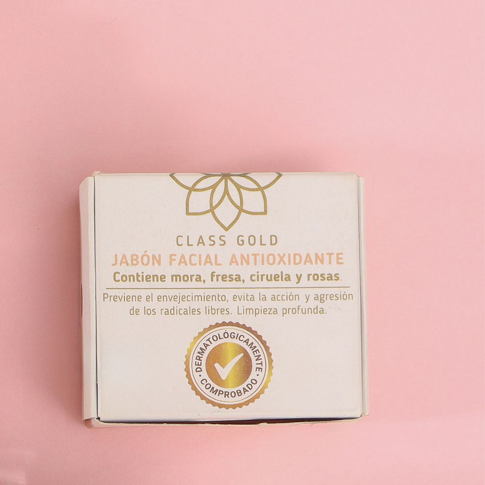 Class Gold Beige Antioxidant Facial Soap Oily Skin 32grs