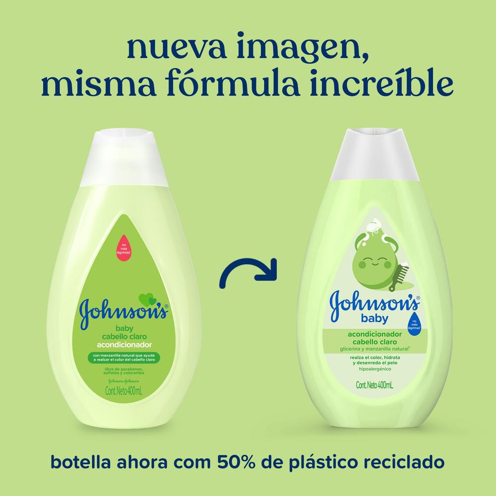 JOHNSONS Acondicionador de Manzanilla x 400ml