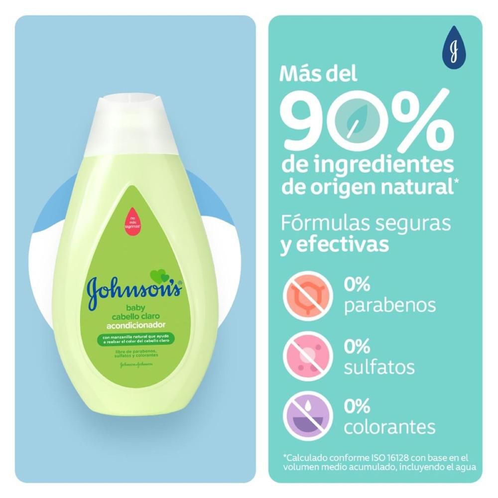 JOHNSONS Acondicionador de Manzanilla x 400ml