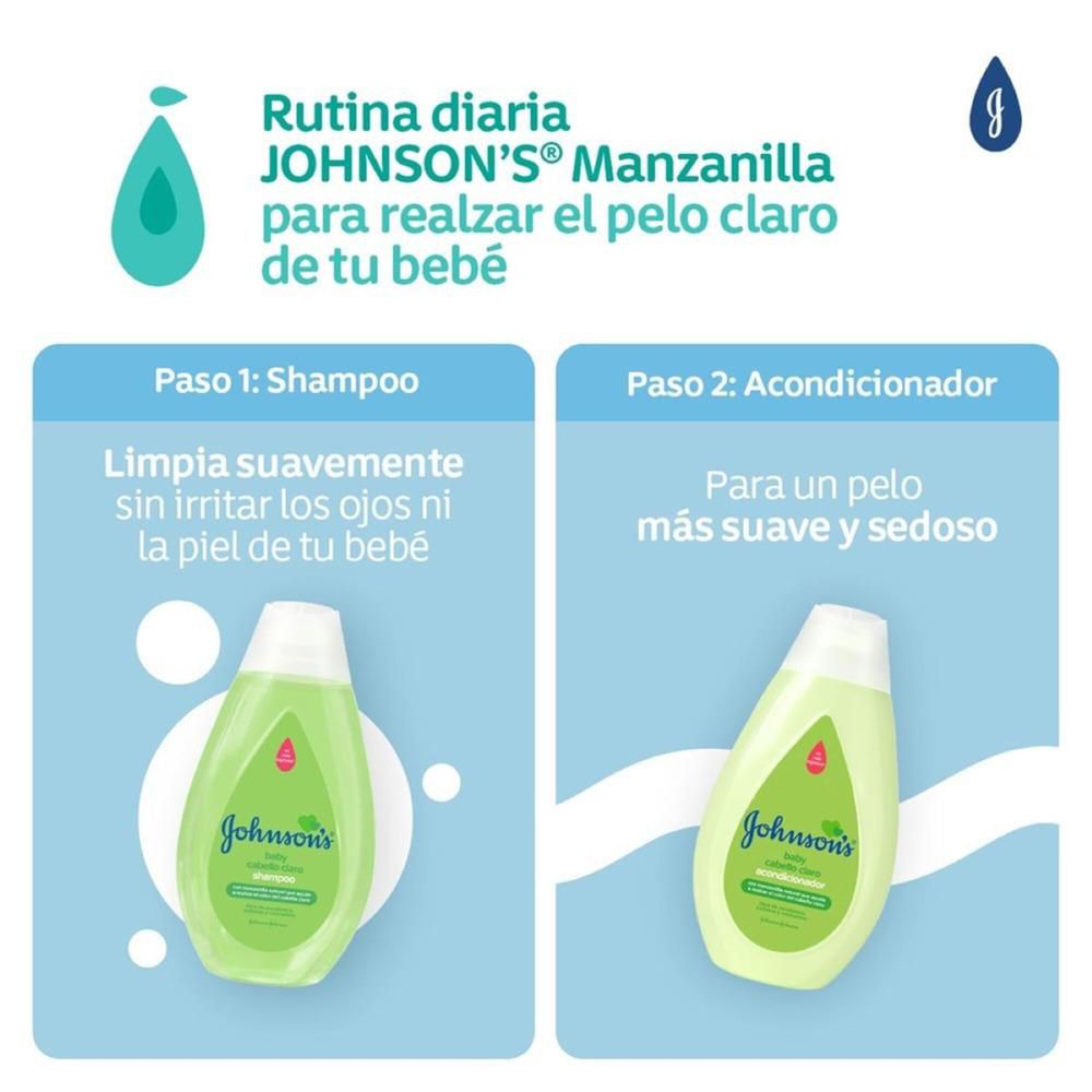 JOHNSONS Acondicionador de Manzanilla x 400ml