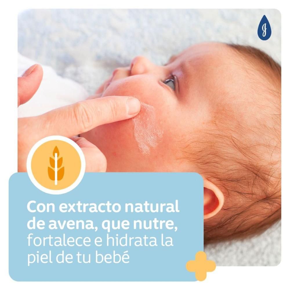 Johnsons Crema Corporal Bebe Avena Botella X 800 ml