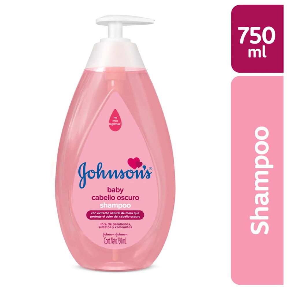 JOHNSONS® BABY Shampoo Pelo Oscuro 750ml