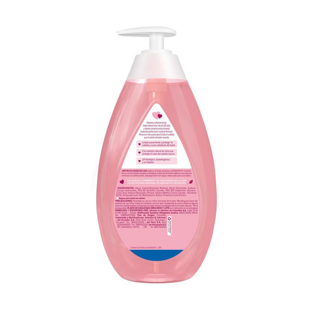 JOHNSONS® BABY Shampoo Pelo Oscuro 750ml