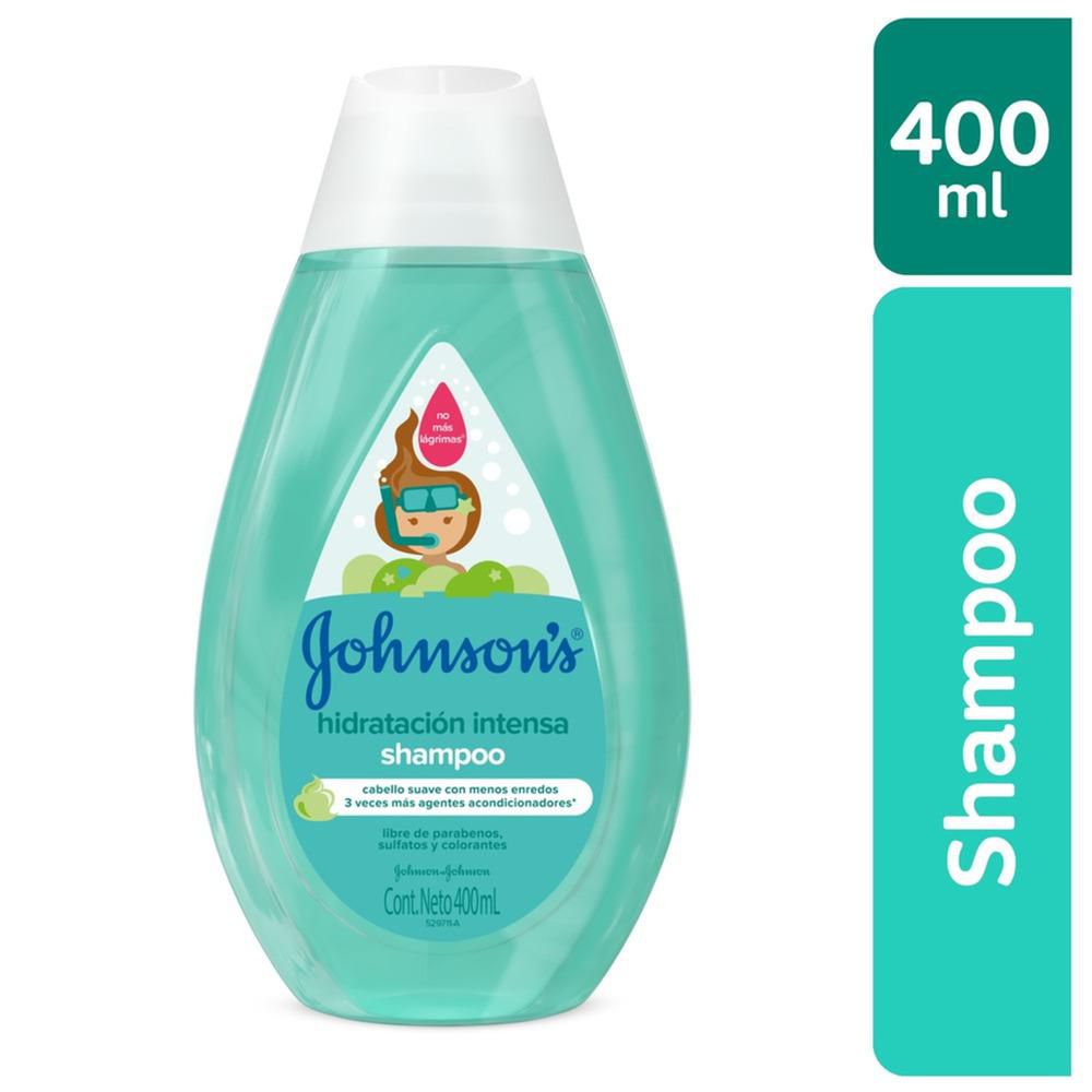 JOHNSONS Shampoo Bebé Hidratación Intensa (400  ml)