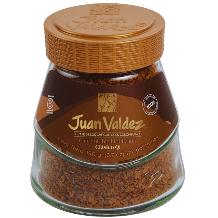 Juan Valdez soluble freeze-dried coffee Classic 95 gr (1 pack)