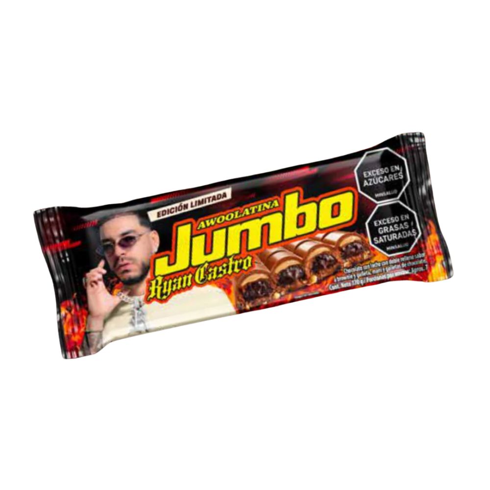 Jumbo Mani Chocolatina Awoolatina Ryan Castro x 170gr (1 unid)