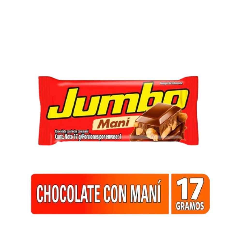 Jumbo Mani Chocolatina Mini x 17gr (1 unid)