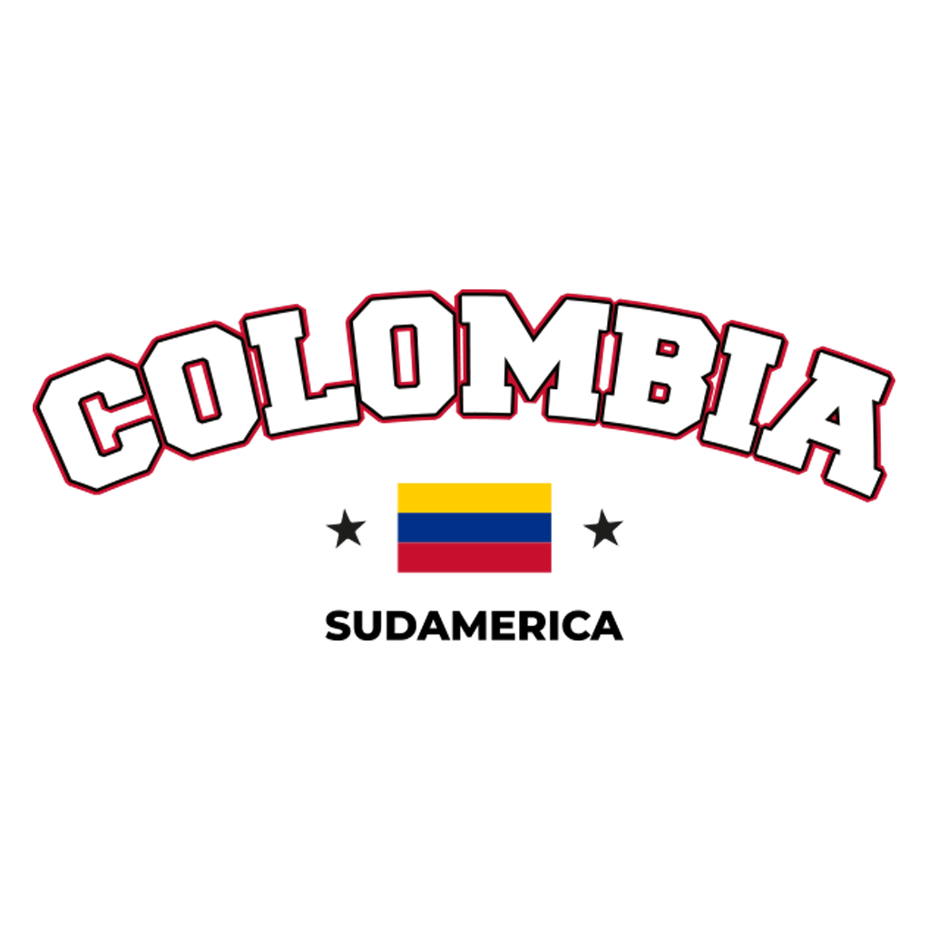 Hoodie Crop “Colombia Campus”