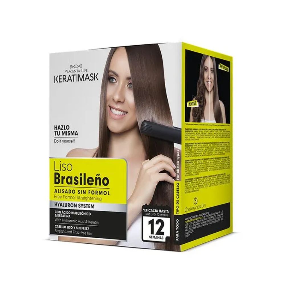 DESCUENTO - Kit Liso Brasileño Keratimask Hyaluron System
