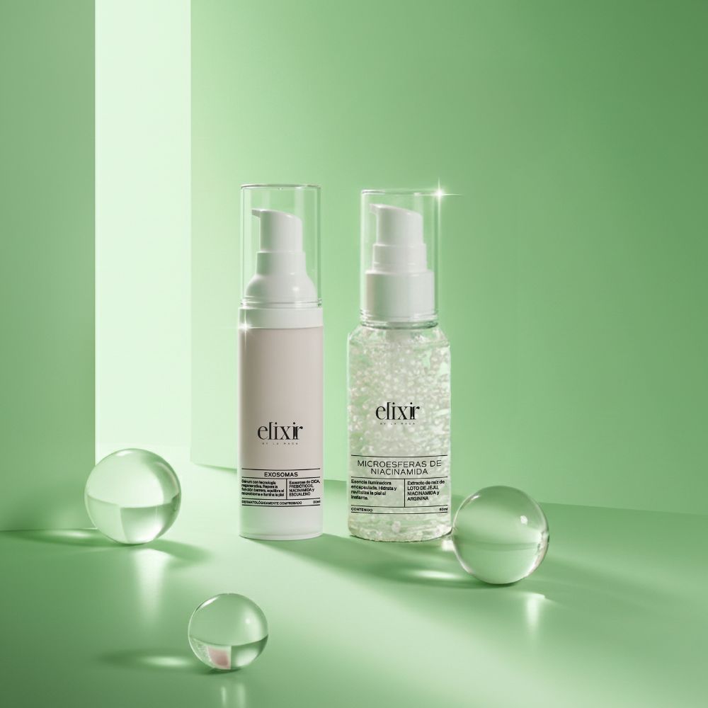 Elixir Kit Redness Rescue - Exosomas + Microesferas de Niacinamida (2