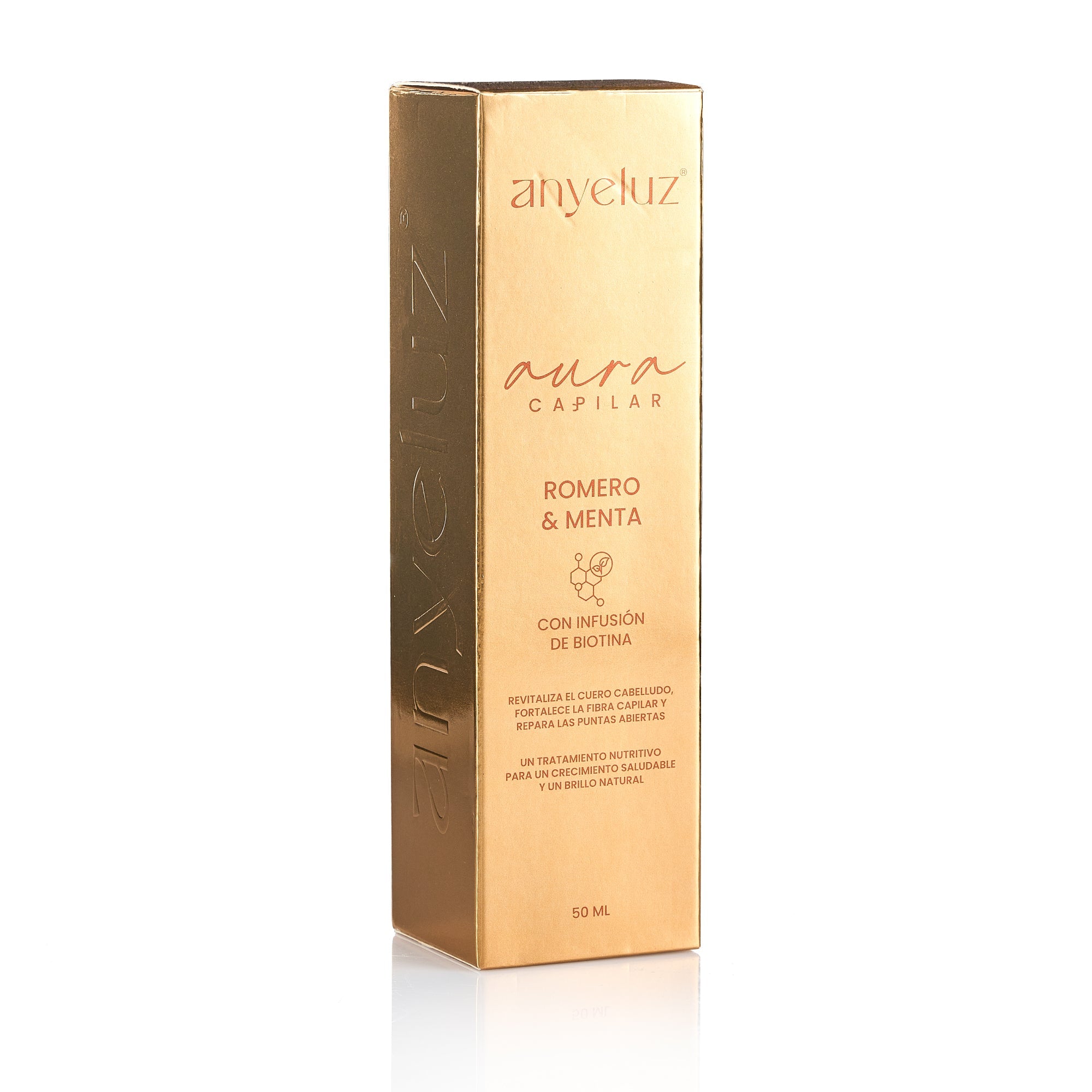 ANYELUZ ACEITE CAPILAR CON ROMERO Y MENTA 50ml