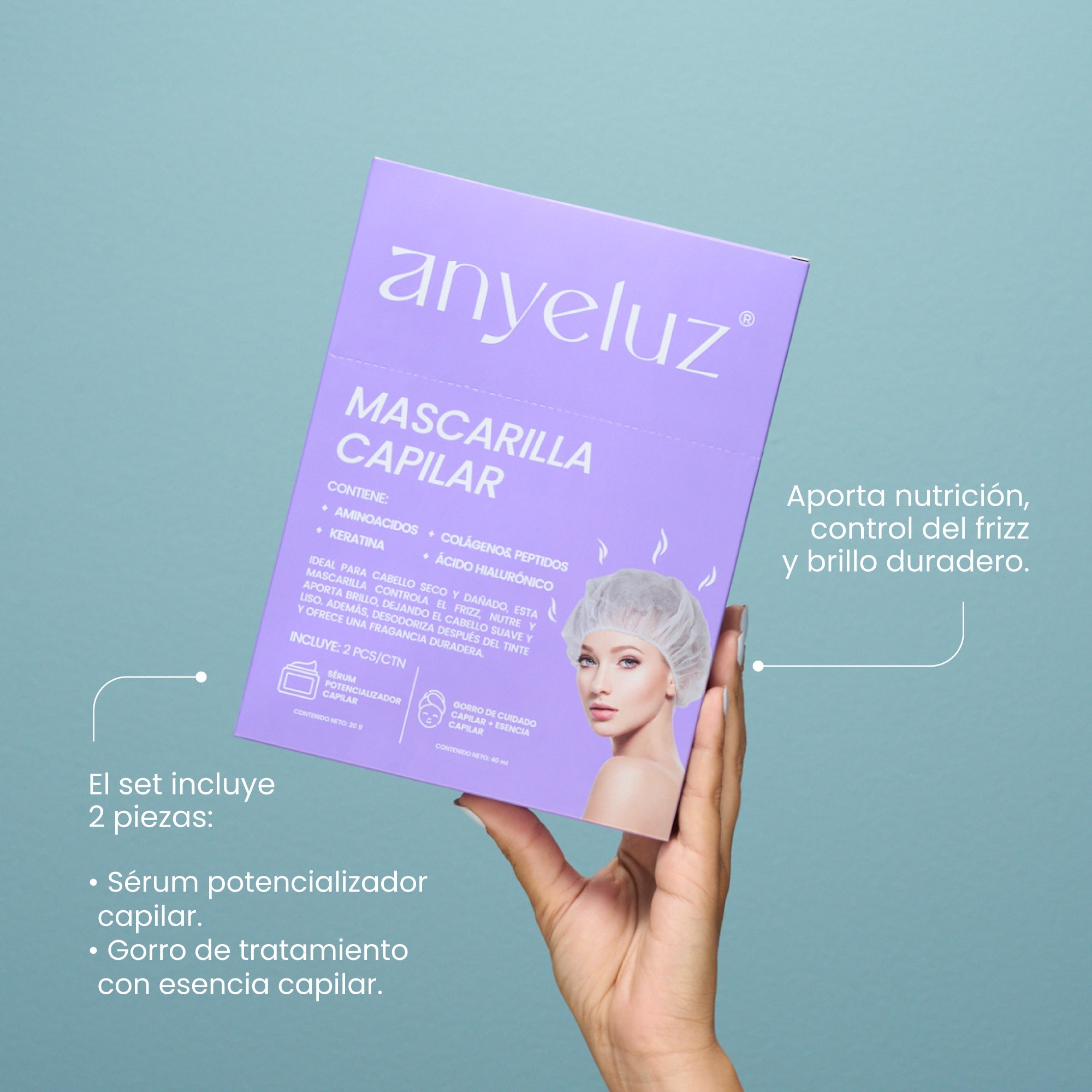 ANYELUZ MASCARILLA CAPILAR REPARADORA