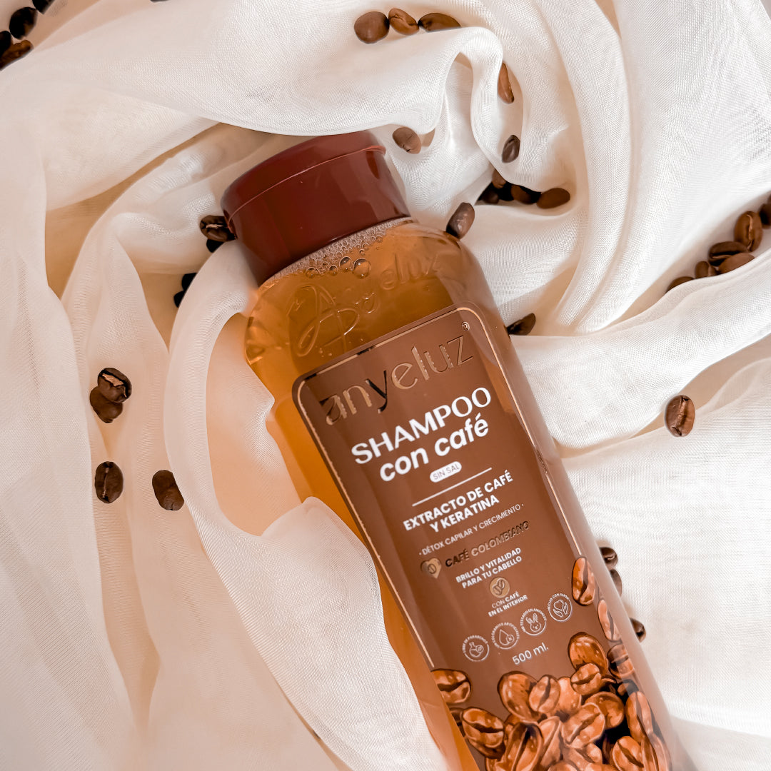 ANYELUZ SHAMPOO CON CAFE x 500ml