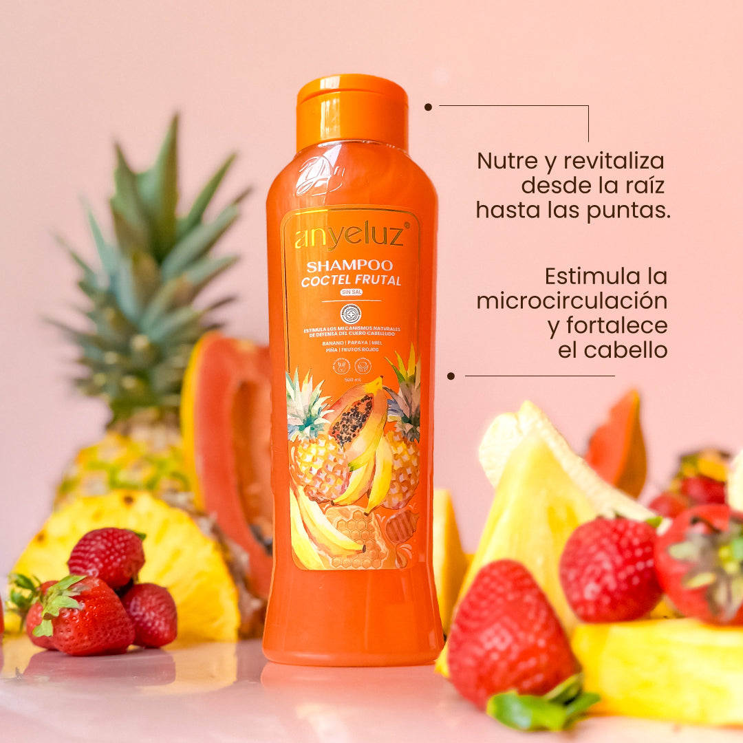 ANYELUZ SHAMPOO COCTEL FRUTAL x 500ml