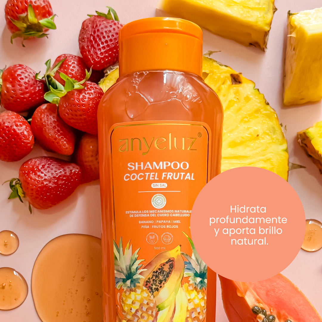 ANYELUZ SHAMPOO COCTEL FRUTAL x 500ml