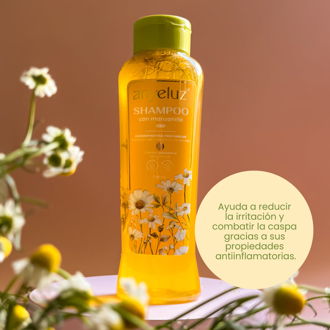 ANYELUZ SHAMPOO CON MANZANILLA x 500ml