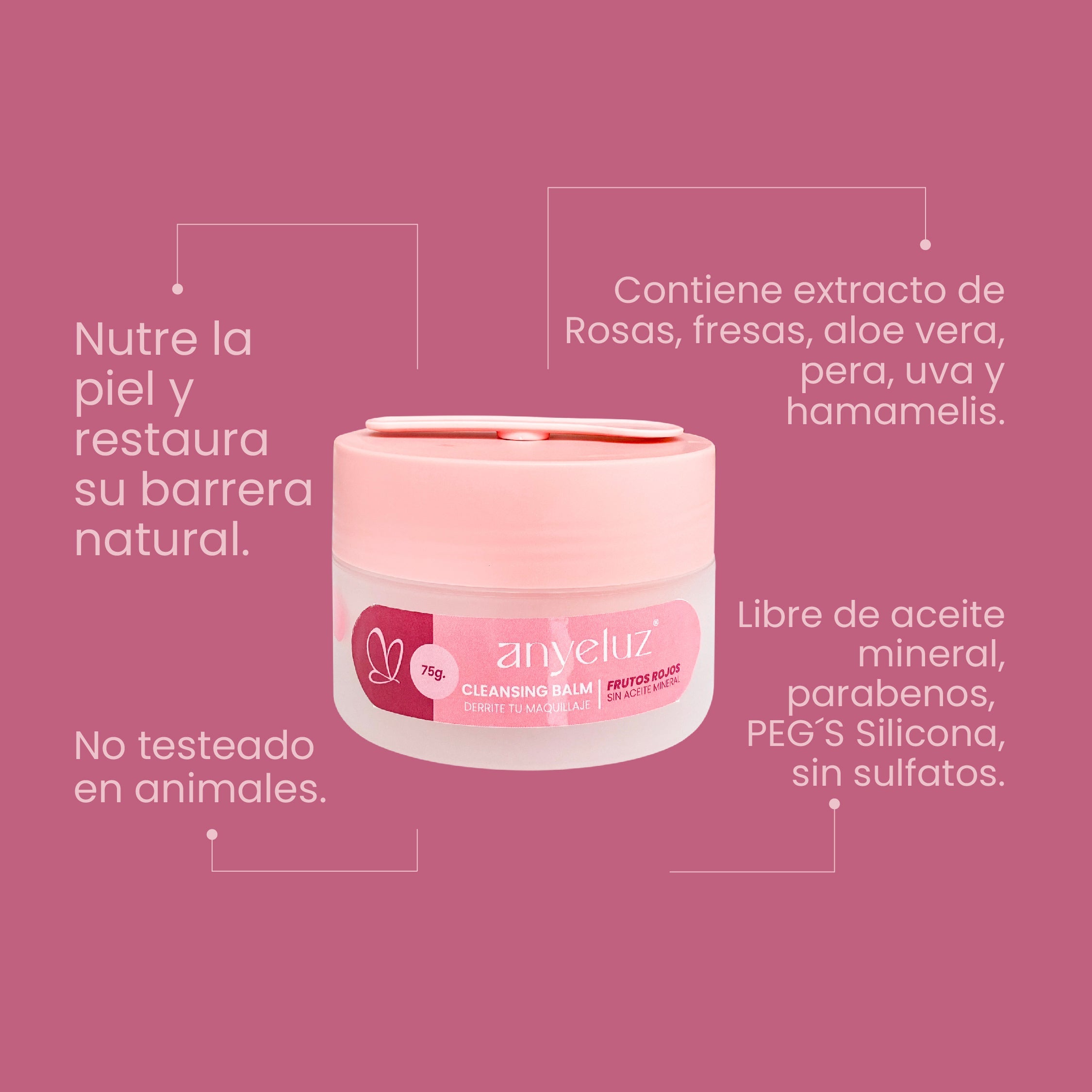 ANYELUZ DESMAQUILLADOR (CLEANSING BALM)