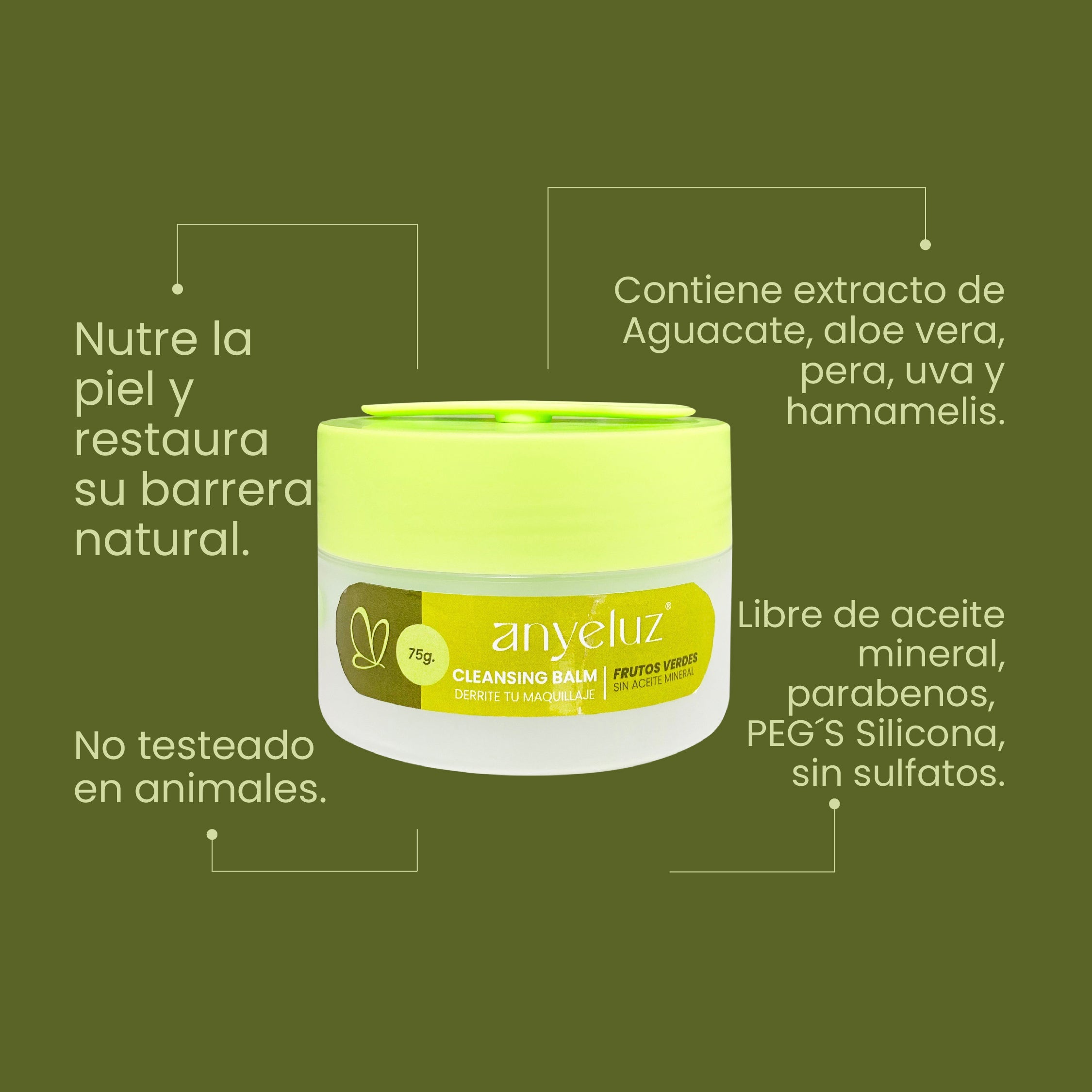 ANYELUZ DESMAQUILLADOR (CLEANSING BALM)