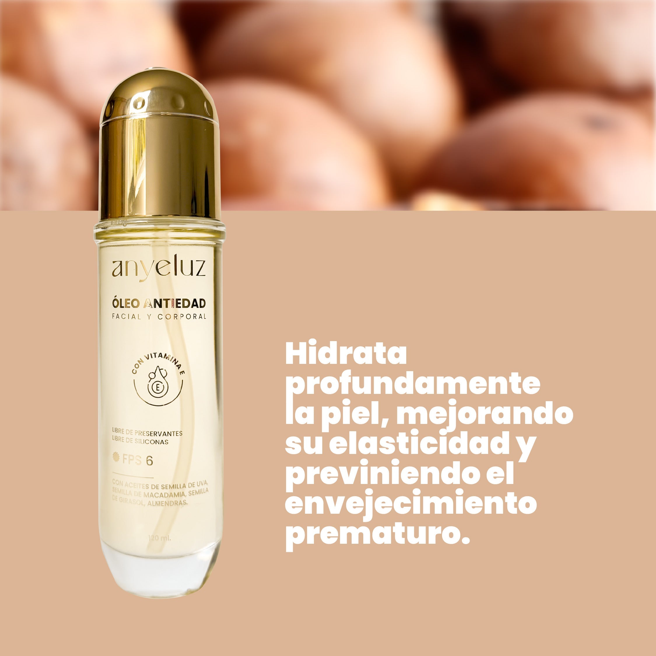 ANYELUZ ÓLEO ANTIEDAD 120ML