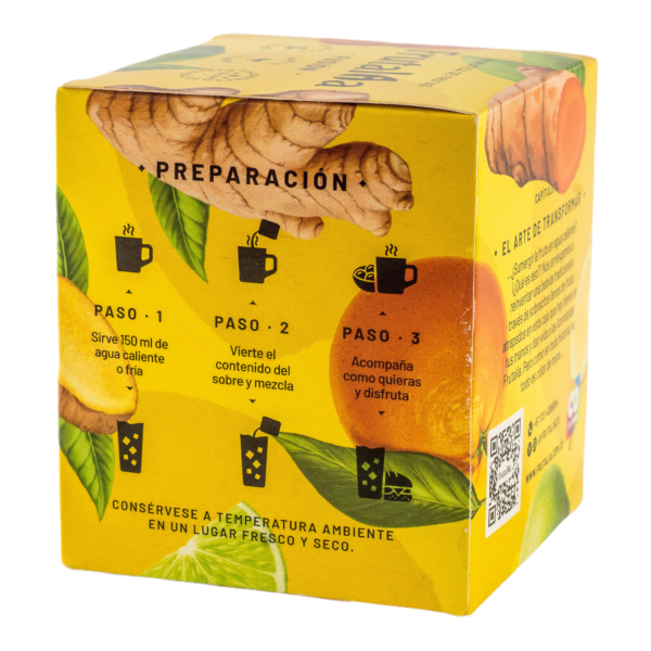 Frutalia aromaticas Fusion Limon y Jengibre x10 sobres
