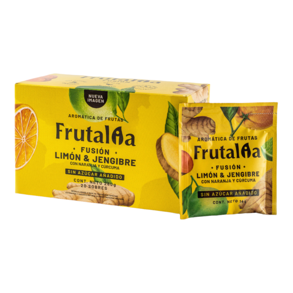 Frutalia aromaticas Fusion Limon y Jengibre x20 sobres