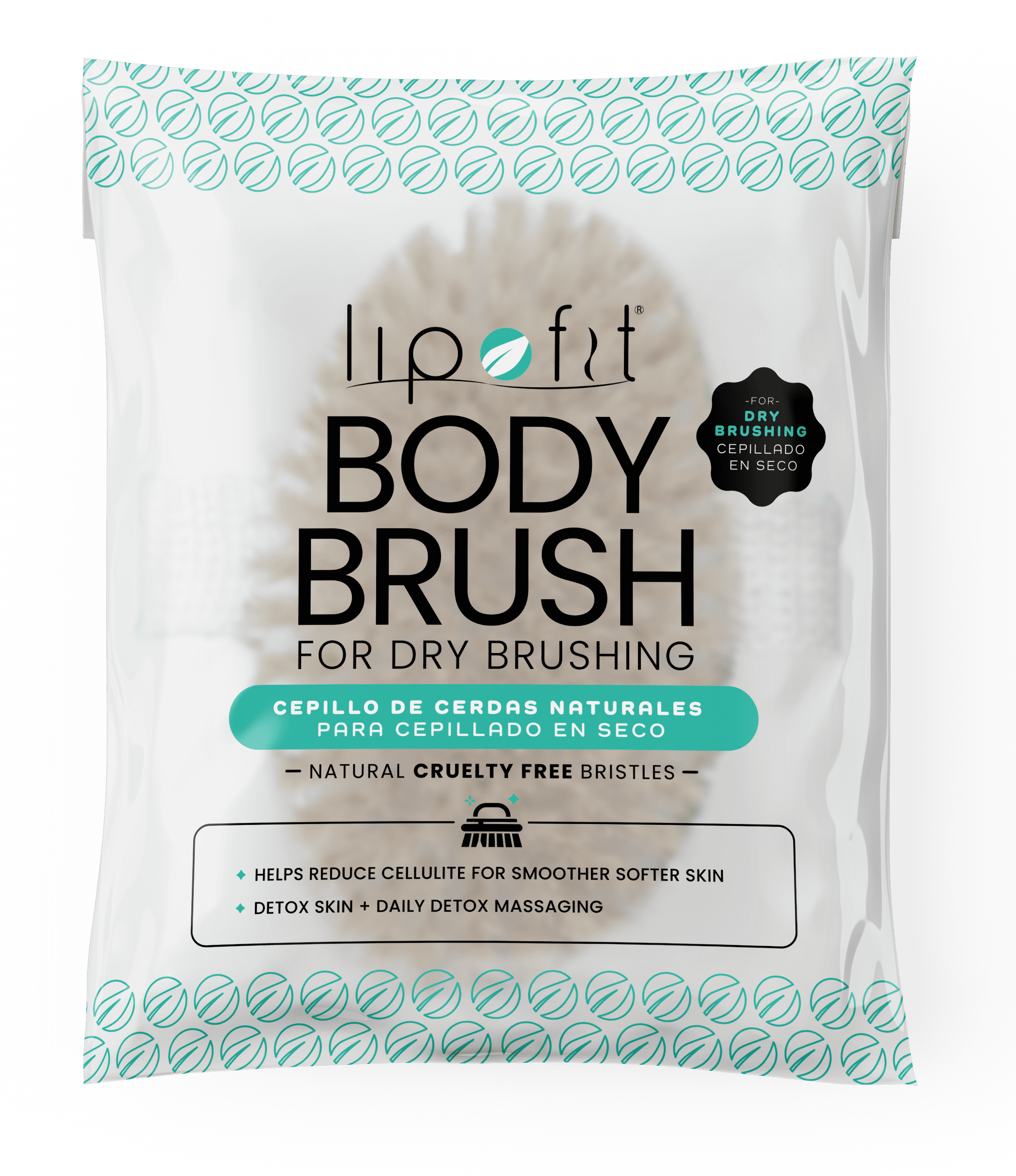 LIPOFIT DRY BODY BRUSH/ CEPILLO DE CERDAS NATURALES