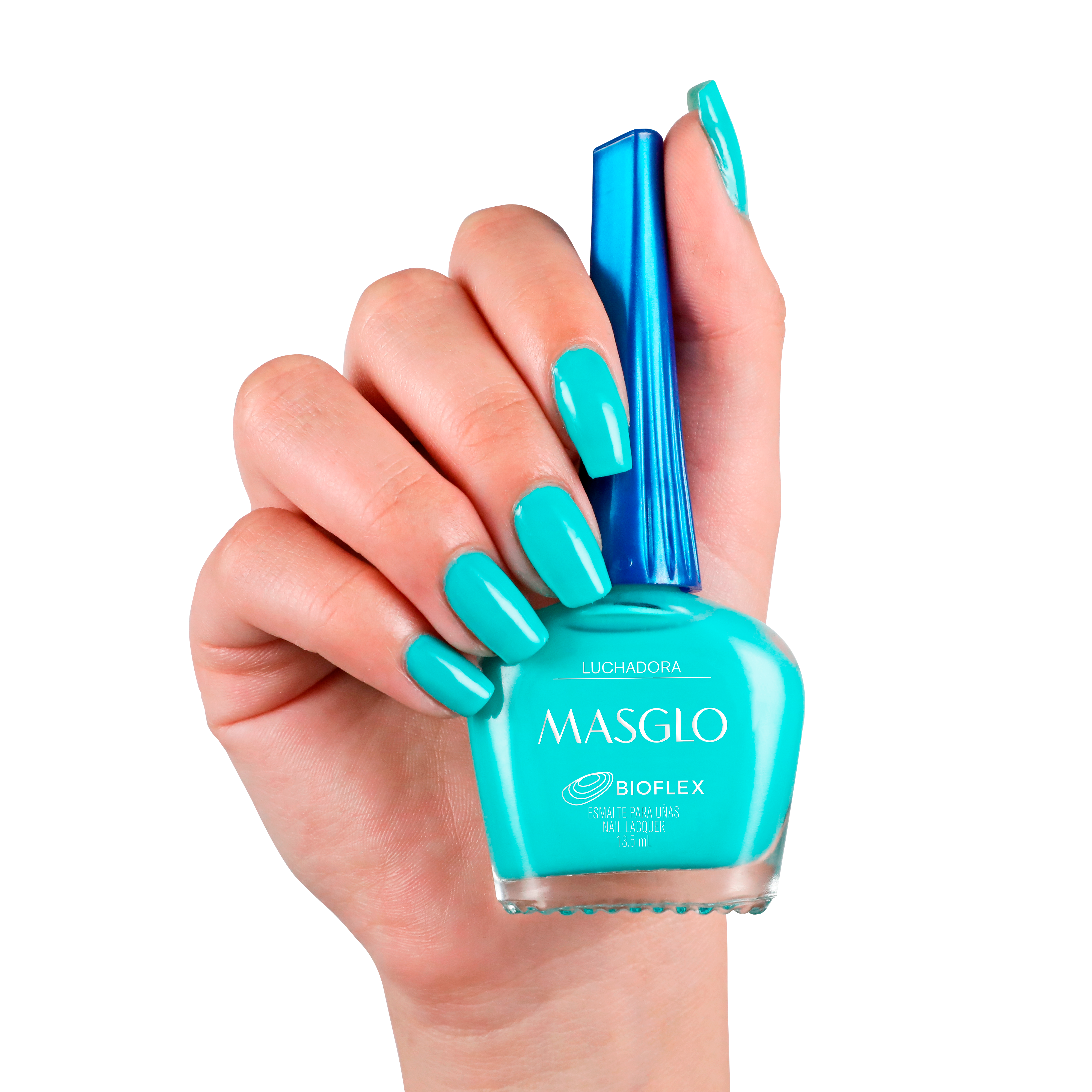 LUCHADORA - MASGLO TRADITIONAL CREAMY NAIL POLISH 13.5 ML - GREEN RANGE