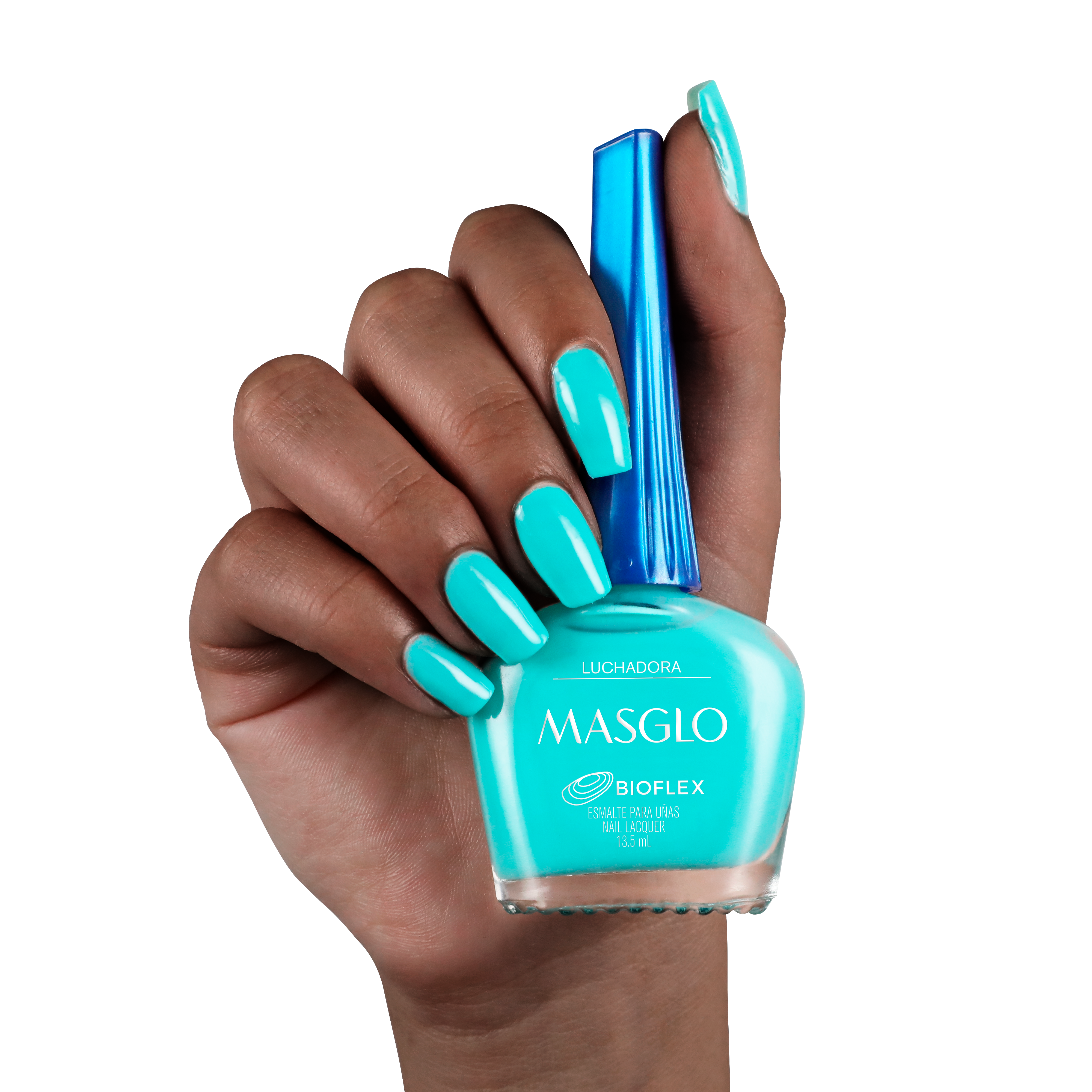 LUCHADORA - MASGLO TRADITIONAL CREAMY NAIL POLISH 13.5 ML - GREEN RANGE