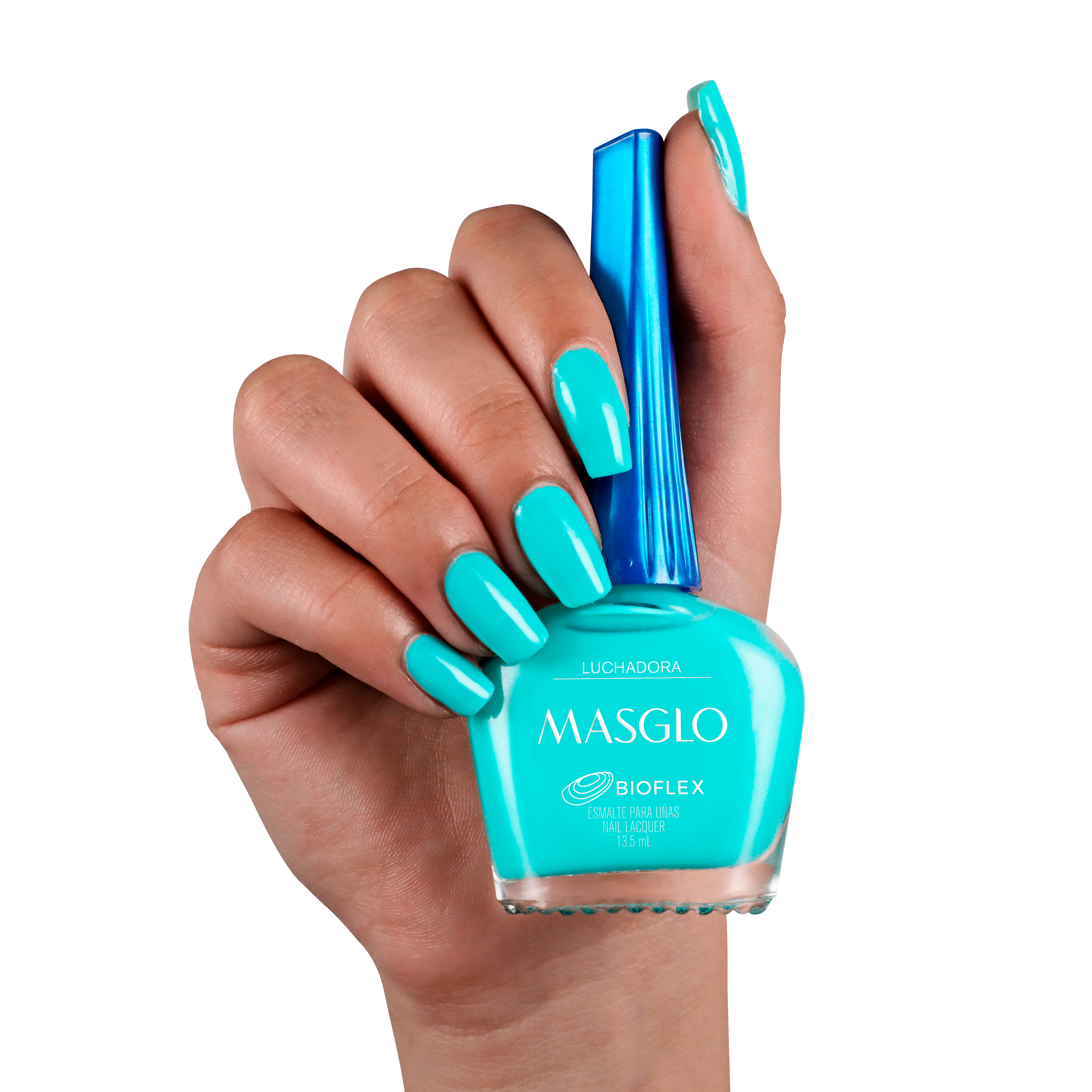 LUCHADORA - MASGLO TRADITIONAL CREAMY NAIL POLISH 13.5 ML - GREEN RANGE