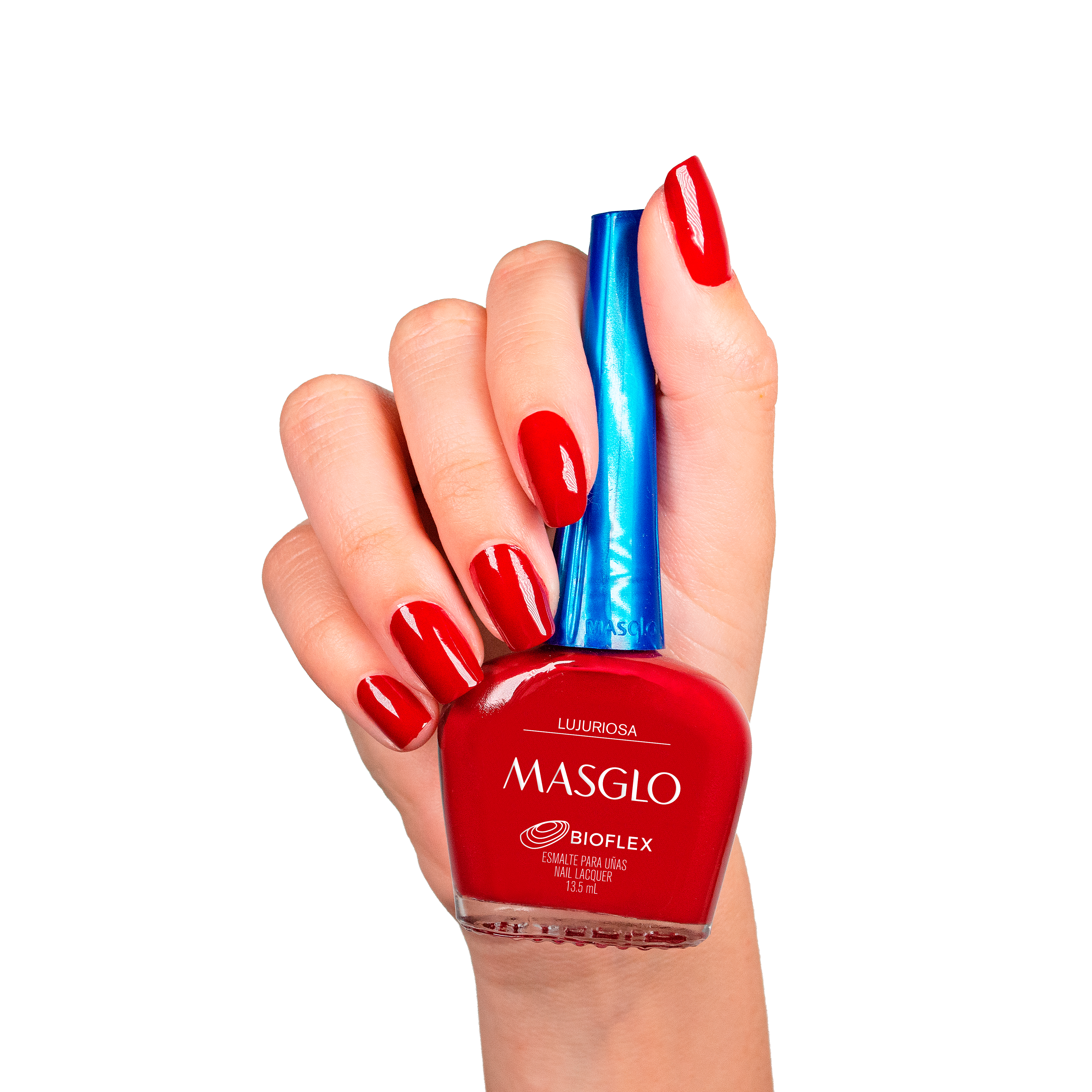 LUJURIOSA - MASGLO TRADITIONAL CREAMY NAIL POLISH 13.5 ML - RED RANGE