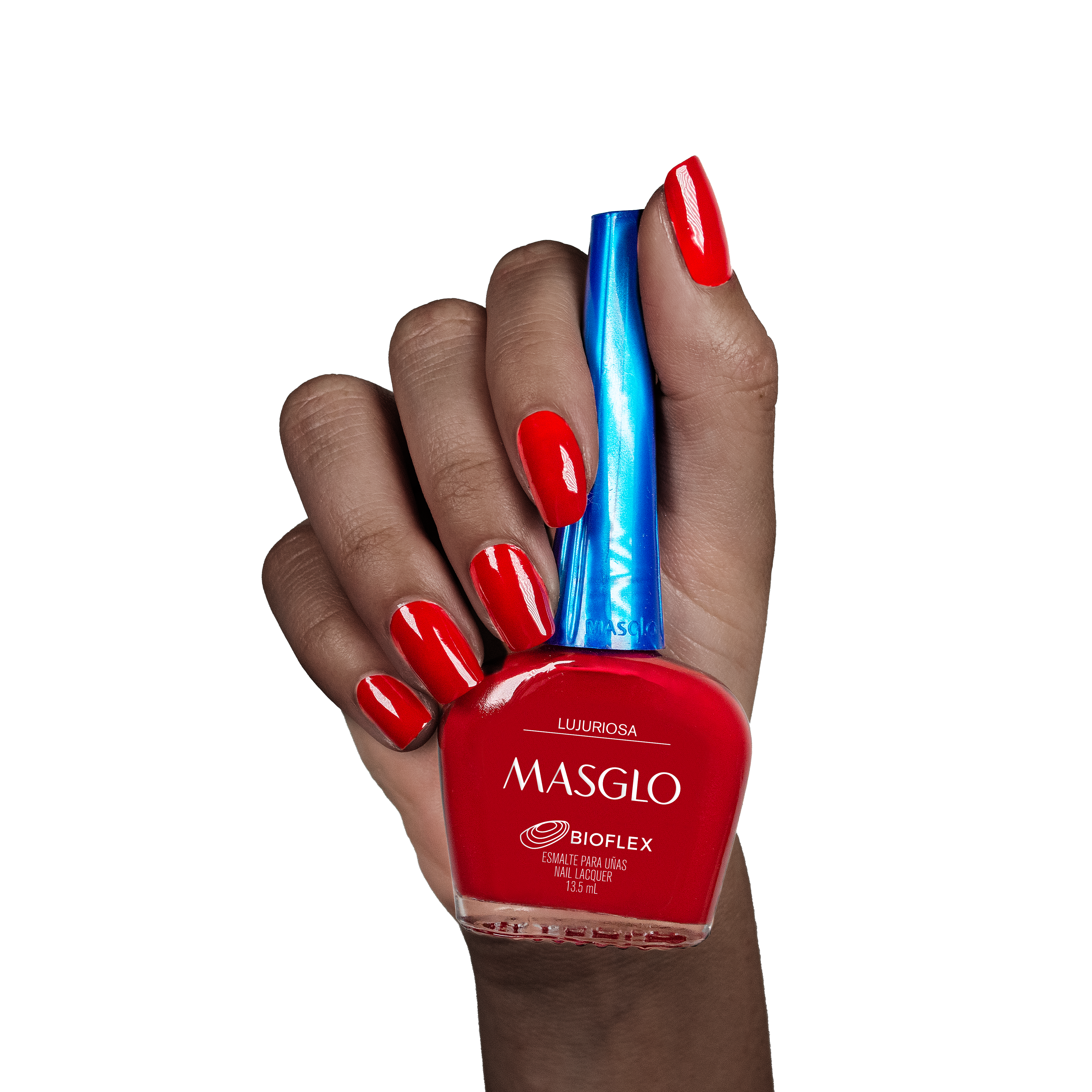 LUJURIOSA - MASGLO TRADITIONAL CREAMY NAIL POLISH 13.5 ML - RED RANGE