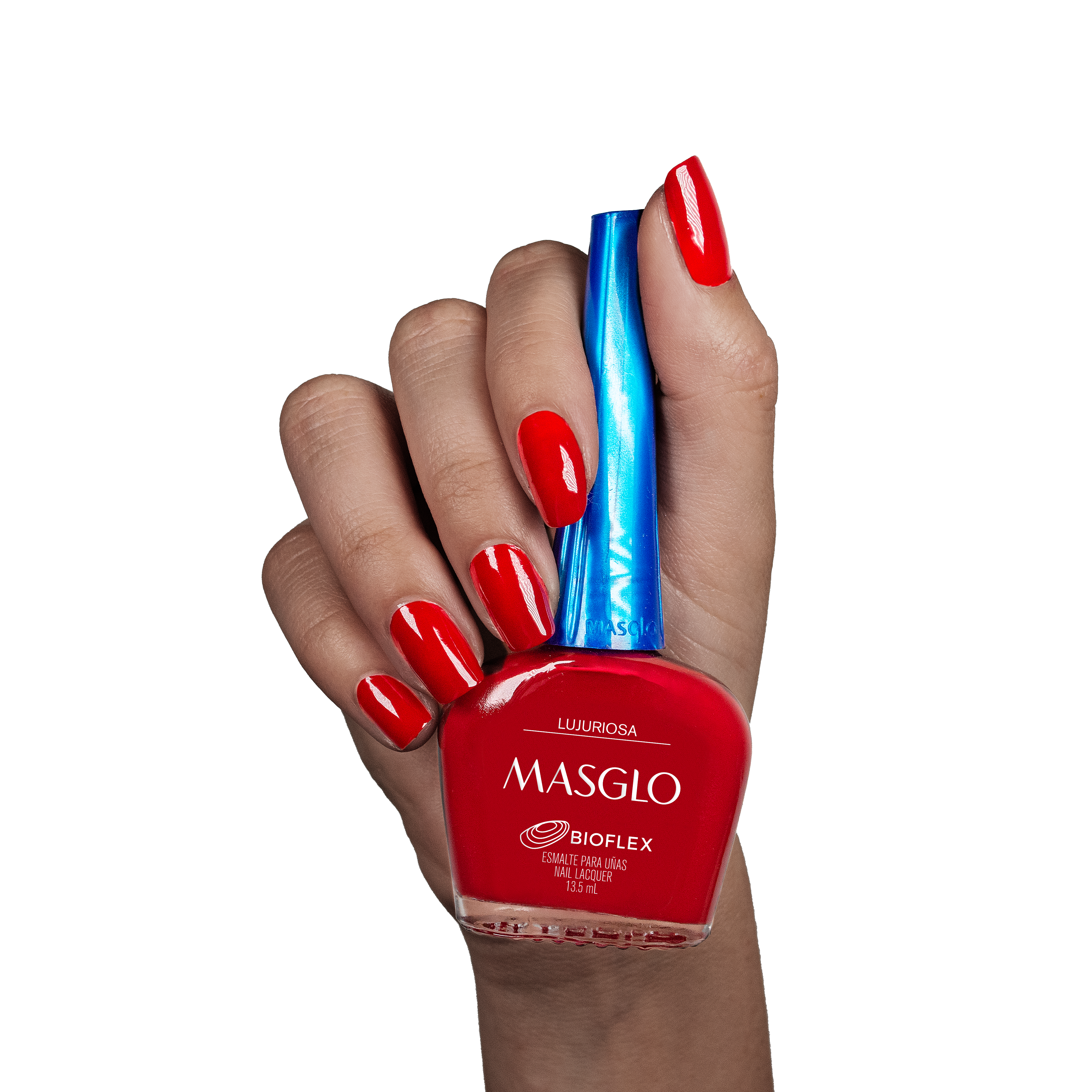 LUJURIOSA - MASGLO TRADITIONAL CREAMY NAIL POLISH 13.5 ML - RED RANGE