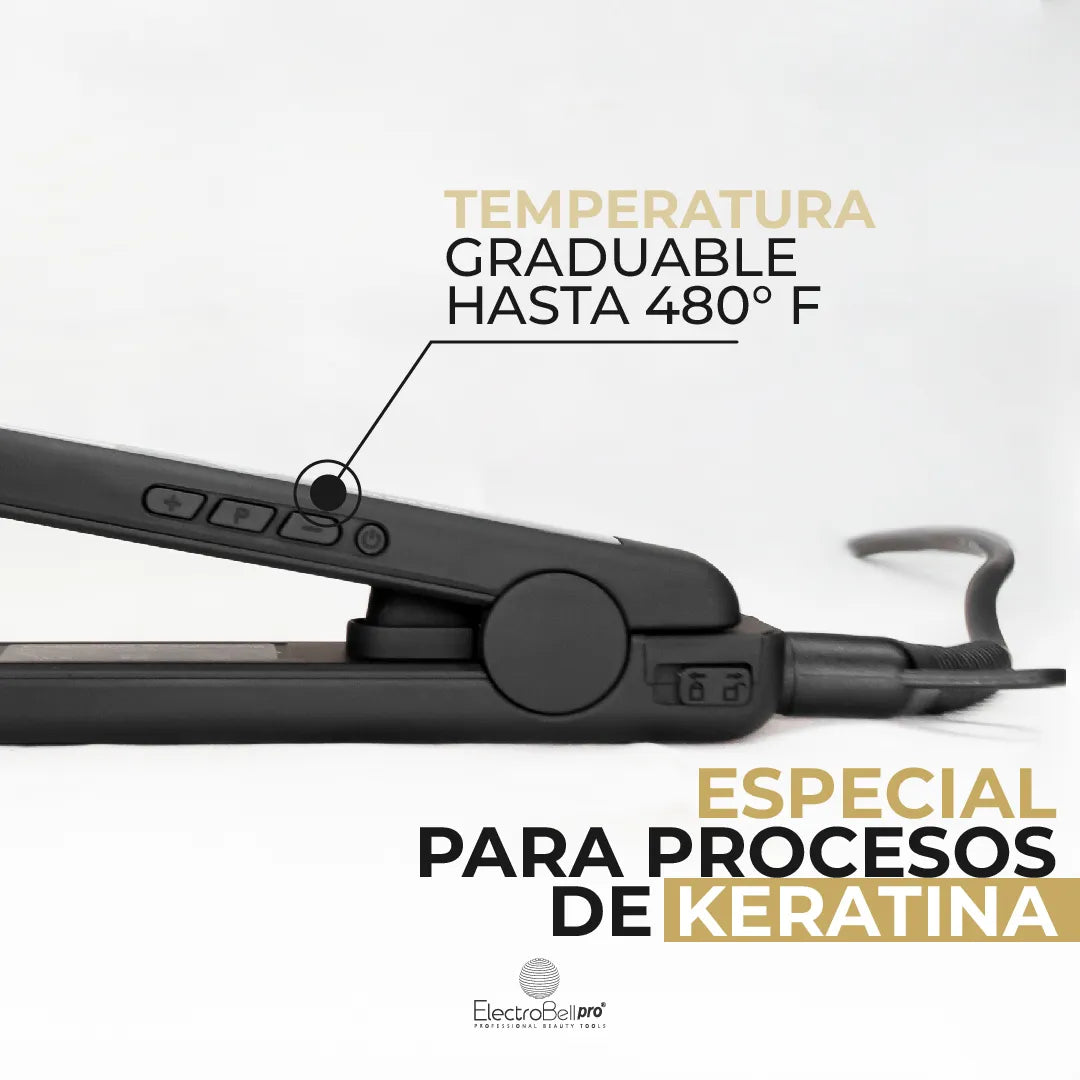 ELECTROBELLPRO PLANCHA LUXURY KERATIN & BOTOX