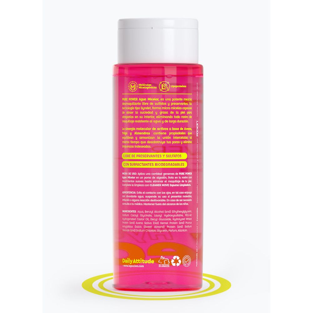 La Pocion Agua Micelar Pure Power 250ml