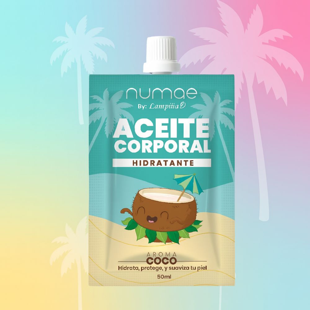 Lampina Aceite Corporal Hidratante Aroma de Coco 50ml