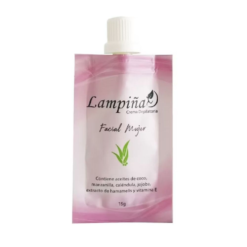 Lampina crema depilatoria Facial Mujer 15 gr (1 pack)