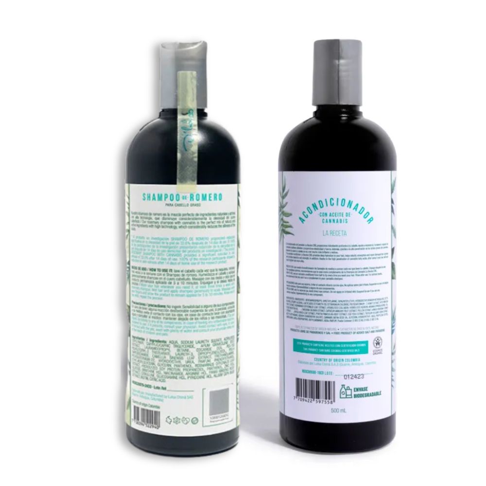 Kaba The Recipe Duo For Oily Hair (shampoo and conditioner) x500ml each