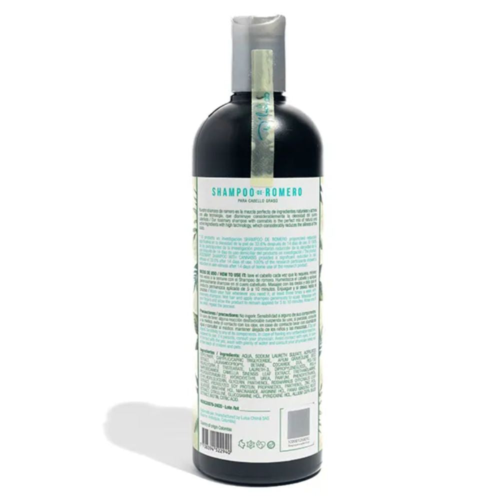 Kaba La Receta Shampoo de Romero Para Cabello Graso x450ml
