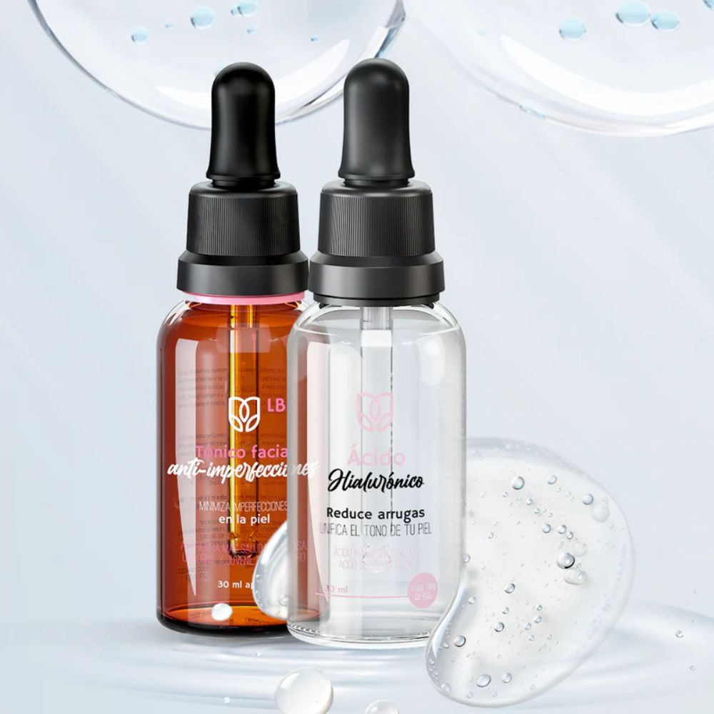LB Treatment Depigmenting Tonic and LB Hyaluronic Acid (2 Pack) 