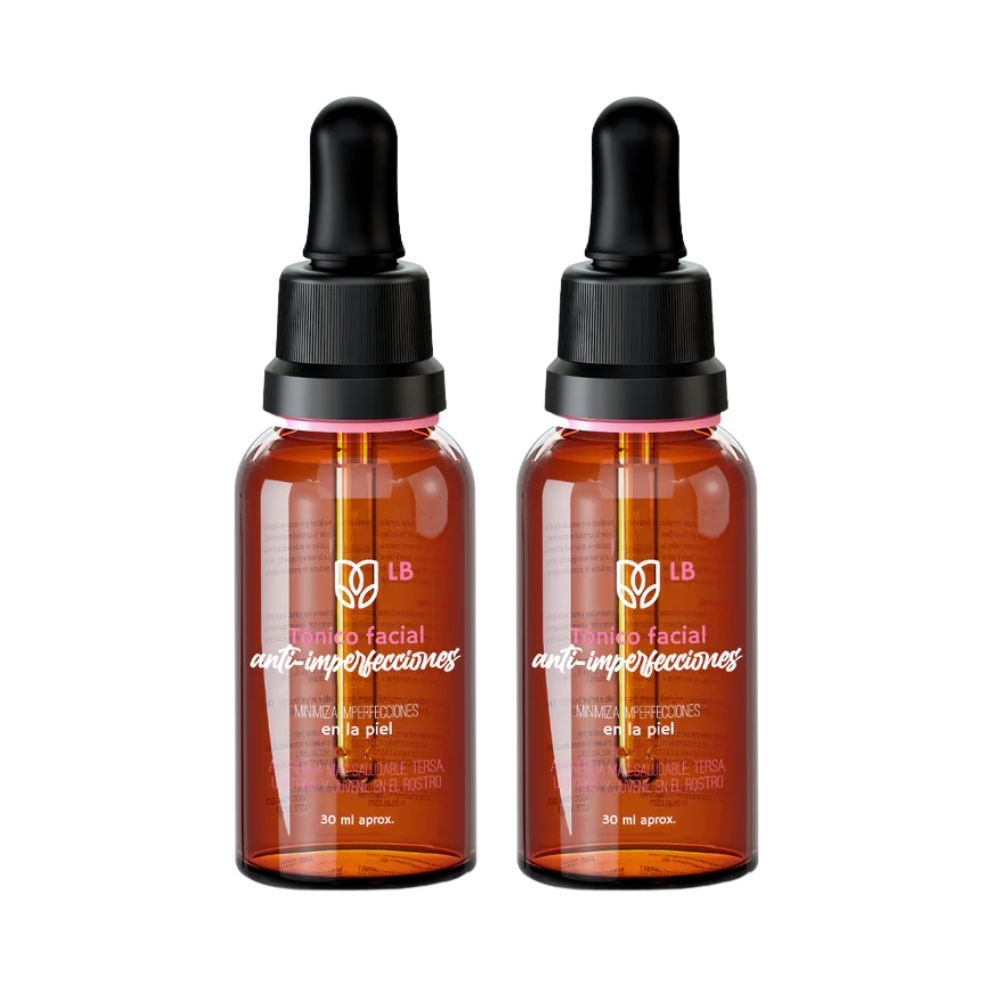LB Tonic Depigmenting and lightening facial tonic (2 Pack) 