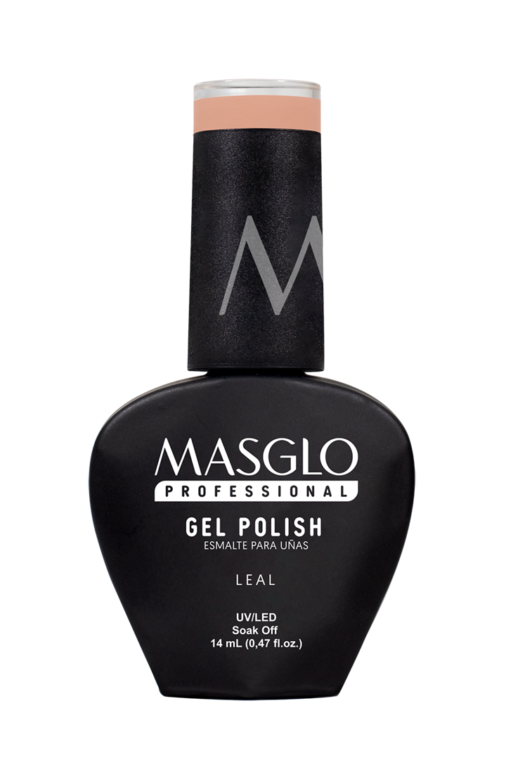 LEAL - MASGLO PROFESSIONAL SEMI-PERMANENT ENAMEL GEL POLISH 14 ML CREAMY - BROWN RANGE