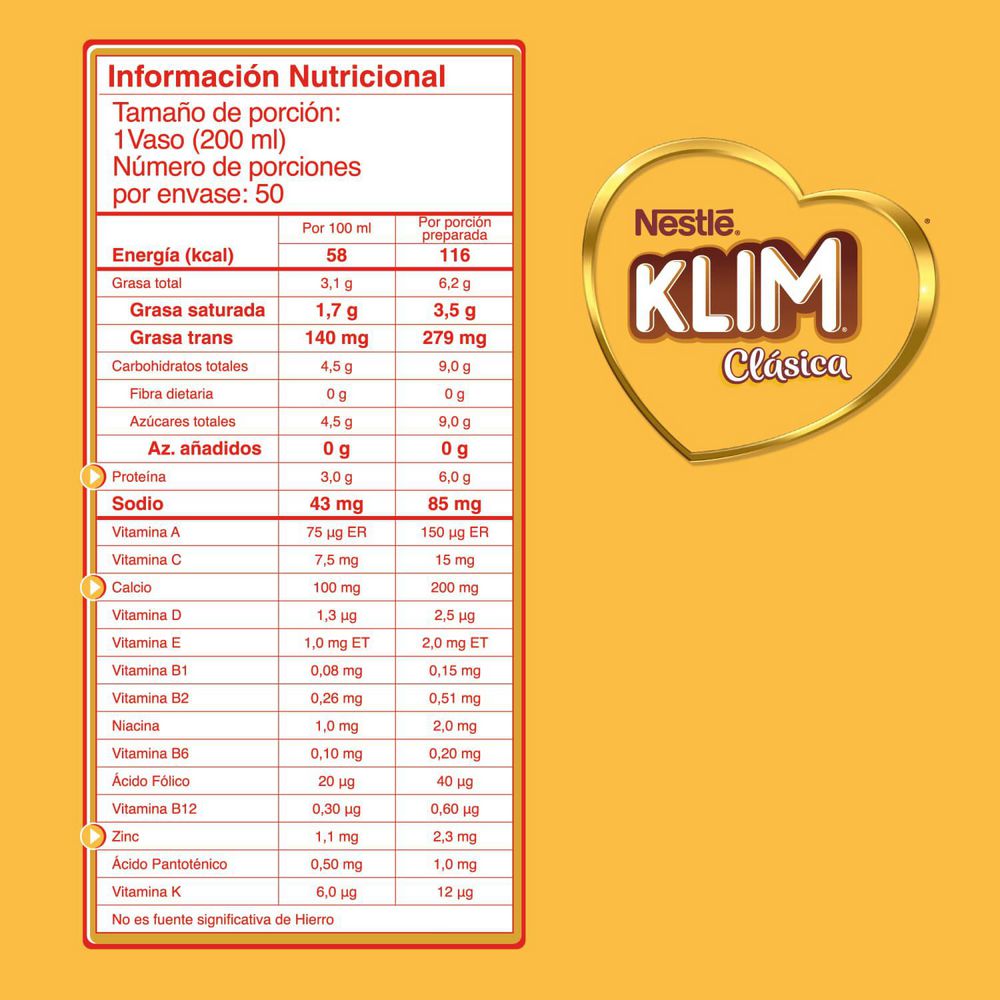 KLIM EN POLVO x1200g CLASICA