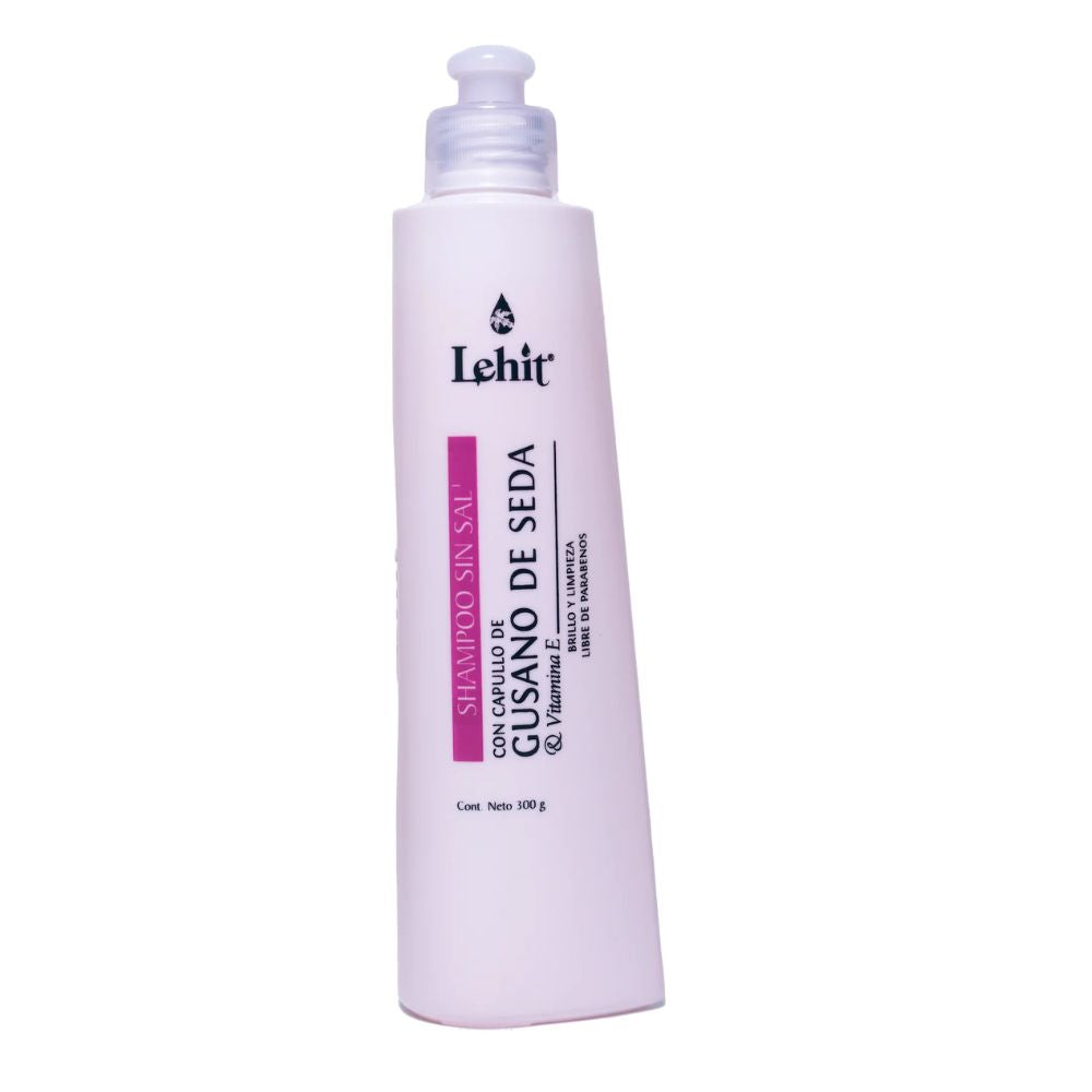 Lehit Shampoo Sin Sal Capullo de Gusano de Seda x300gr