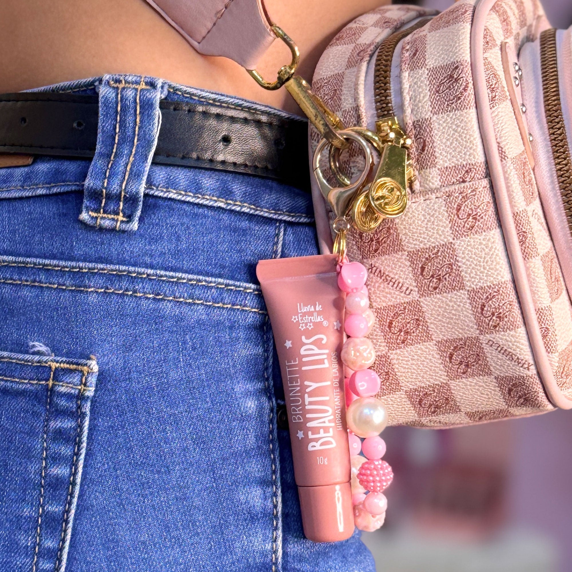 LLUVIA DE ESTRELLAS GLOSS CON LLAVERO