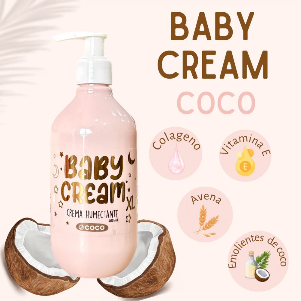 LLUVIA DE ESTRELLAS BABY CREAM XL COCO x 400ml